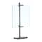 Hello Honey® Black Adjustable Metal Stand & Glass 10" x 16.75" Floating Photo Frame